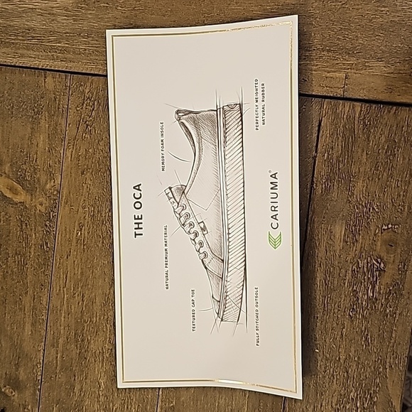 Cariuma OCA Low Shadow Blue Cancas Sneaker - Picture 7 of 11